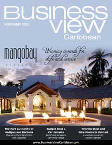 November 2015 November 2015 issue cover of Business View Caribbean.