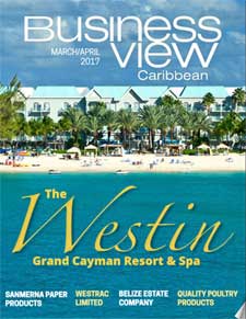 March 2017 Issue Cover of Business View Caribbean.