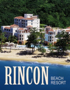 Rincon Beach Resort brochure cover.