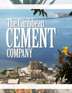 The Caribbean Cement Company brochure cover.
