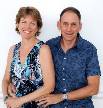 Sue and Chris Trew of Best of Barbados Gift Shops.
