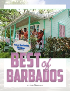 Best of Barbados Gift Shops brochure cover.