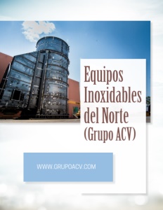 Grupo ACV brochure cover.