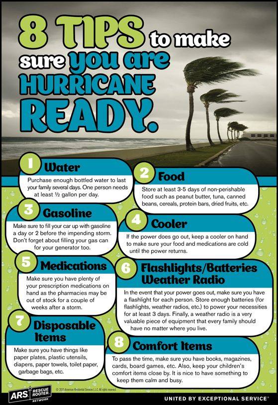 Hurricane Readiness Tips
