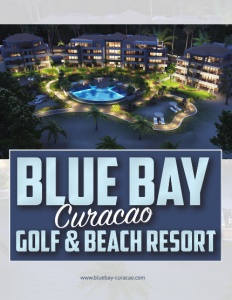 Blue Bay Curacao Golf & Beach Resort brochure cover.