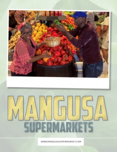Mangusa Supermarkets Brochure Cover