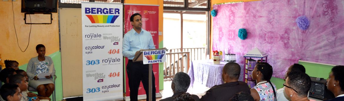 Berger Paints Barbados Limited, ccc launch 2018.