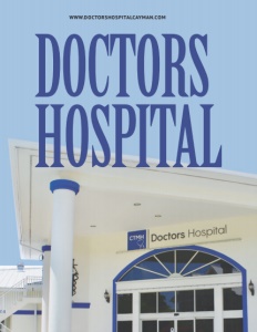 Doctors Hospital Grand Cayman brochure cover.