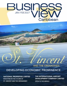January 2017 Issue cover Business View Caribbean.