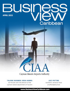 March 2015 Issue cover of Business View Caribbean.
