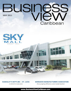 May 2015 issue cover of Business View Caribbean.