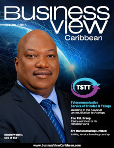 October 2015 Issue cover Business View Caribbean.