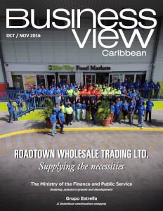 October 2016 Issue cover Business View Caribbean.