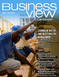 September 2016 Issue cover of Business View Caribbean.