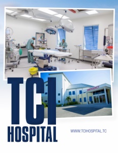 TCI Hospital brochure cover.