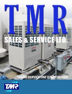 TMR Sales & Service Ltd. brochure cover.