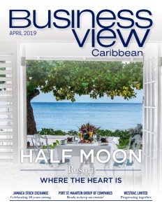 April 2019 Issue cover of Business View Caribbean.