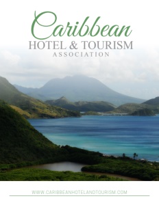 The Caribbean Hotel & Tourism Association brochure cover.