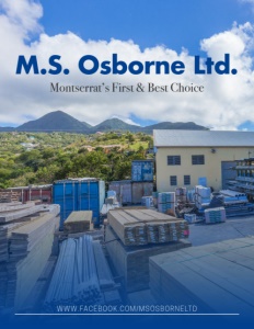 M.S. Osborne Ltd. Montserrat brochure cover.