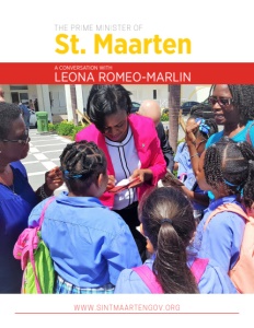 prime-minister-st-maarten-brochure-cover The Prime Minister of St. Maarten brochure cover.