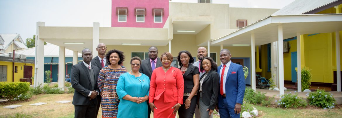South East Regional Health Authority Jamaica group photo