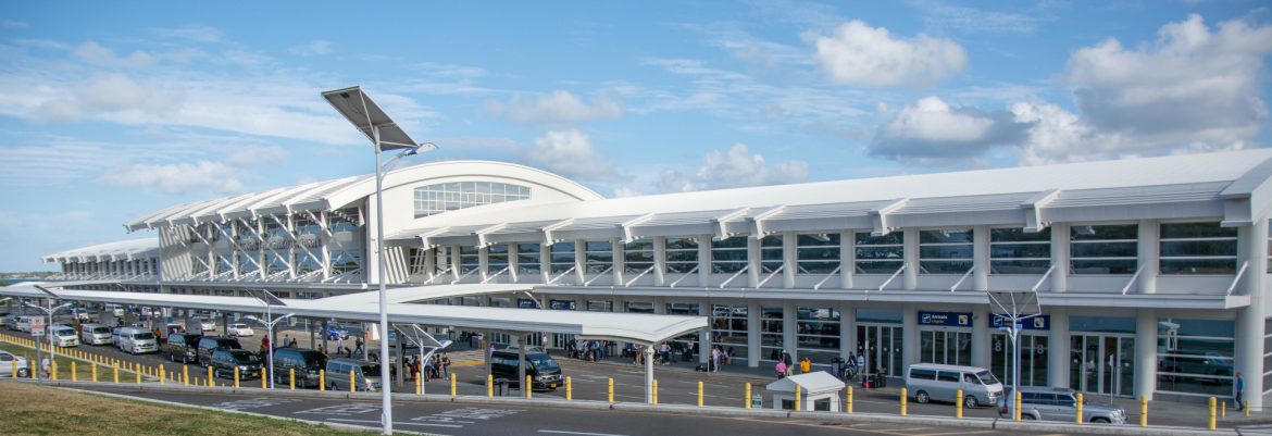 VC Bird International Airport manage by Antigua and Barbuda Airport Authority.