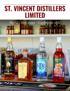 St. Vincent Distillers Limited brochure cover.