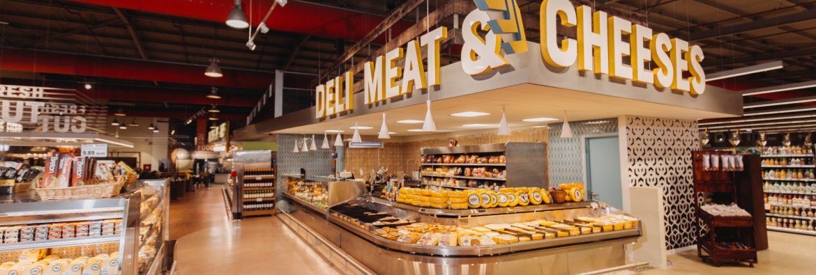 Ling & Sons Food Market Deli Meat & Cheese Counter.