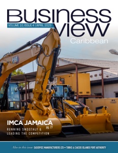 April 2023 cover of Business View Caribbean - Caribbean business magazine