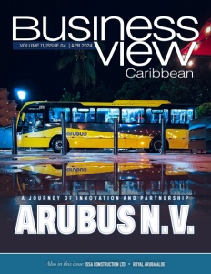 April 2024 issue cover of business view caribbean