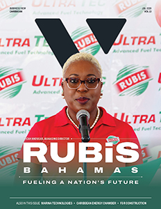 Latest cover of Business View Caribbean.